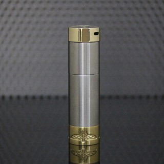 GG4S With Air Control and Brass Ring 18650 SS Matt