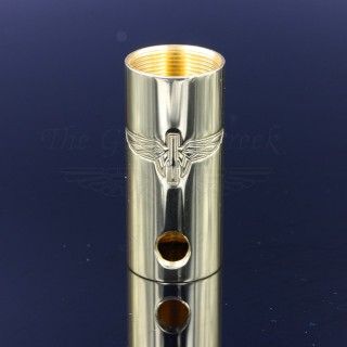 JustGG Engraved Tube (New) Brass Shined
