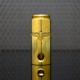 Stealth V3 Engraved Tube Brass Shined