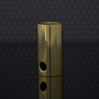 GGTS - Stealth(old) Engraved Tube Brass Shined (lasered)